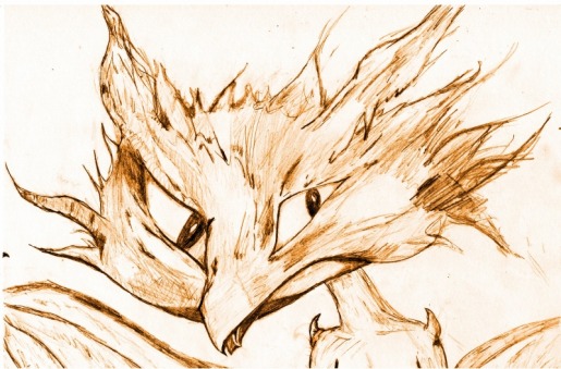 bird drawings froud creature fantasy